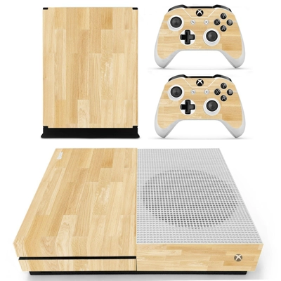 Wooden board decal skin for Xbox one S Console and 2 Contr.. Wooden board decal skin for Xbox one S Console and 2 Contr..