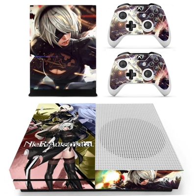 Nier Automata decal skin for Xbox one S Console and 2 Cont.. Nier Automata decal skin for Xbox one S Console and 2 Cont..