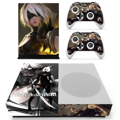 Nier Automata decal skin for Xbox one S Console and 2 Cont.. Nier Automata decal skin for Xbox one S Console and 2 Cont..