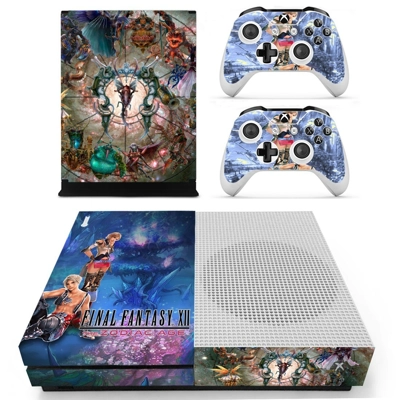 Final Fantasy Xll decal skin for Xbox one S Console and 2 .. Final Fantasy Xll decal skin for Xbox one S Console and 2 ..