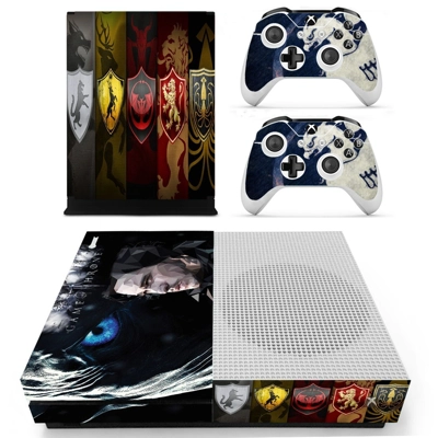 Game of thrones decal skin for Xbox one S Console and 2 Co.. Game of thrones decal skin for Xbox one S Console and 2 Co..