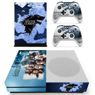 Game of thrones decal skin for Xbox one S Console and 2 Co.. Game of thrones decal skin for Xbox one S Console and 2 Co..