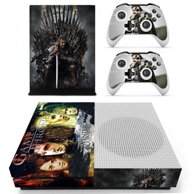 Game of thrones decal skin for Xbox one S Console and 2 Co.. Game of thrones decal skin for Xbox one S Console and 2 Co..