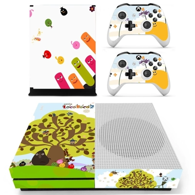 LocoRoco 2 decal skin for Xbox one S Console and 2 Control.. LocoRoco 2 decal skin for Xbox one S Console and 2 Control..