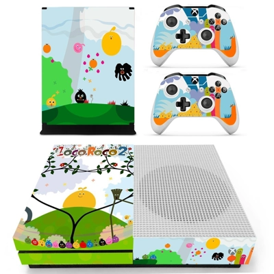 LocoRoco 2 decal skin for Xbox one S Console and 2 Control.. LocoRoco 2 decal skin for Xbox one S Console and 2 Control..