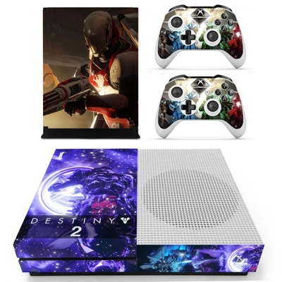 Destiny 2 decal skin for Xbox one S Console and 2 Controll.. Destiny 2 decal skin for Xbox one S Console and 2 Controll..