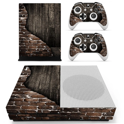 Rusted and Broken Brick wall decal skin for Xbox one S Con.. Rusted and Broken Brick wall decal skin for Xbox one S Con..