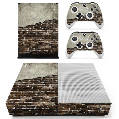 Rusted Brick wall decal skin for Xbox one S Console and 2 .. Rusted Brick wall decal skin for Xbox one S Console and 2 ..