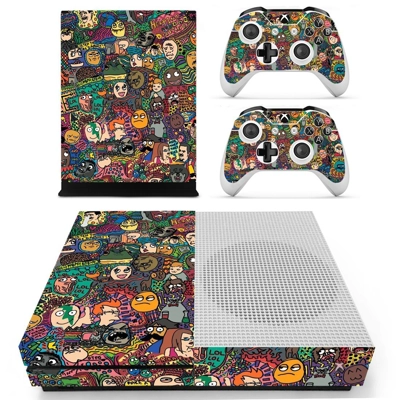 Emoji decal skin for Xbox one S Console and 2 Controllers Emoji decal skin for Xbox one S Console and 2 Controllers