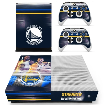 Golden state warriors decal skin for Xbox one S Console an.. Golden state warriors decal skin for Xbox one S Console an..