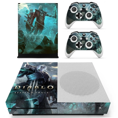 Diablo 3 Reaper of Souls decal skin for Xbox one S Console.. Diablo 3 Reaper of Souls decal skin for Xbox one S Console..