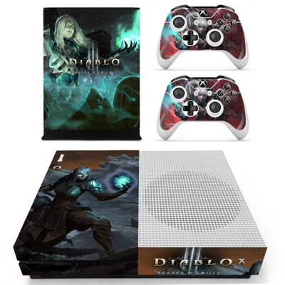 Diablo 3 Reaper of Souls decal skin for Xbox one S Console.. Diablo 3 Reaper of Souls decal skin for Xbox one S Console..
