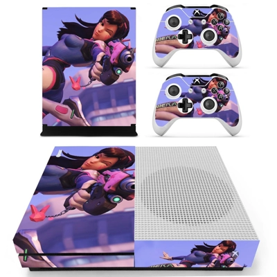 Overwatch anniversary skins decal skin for Xbox one S Console and 2 Controllers