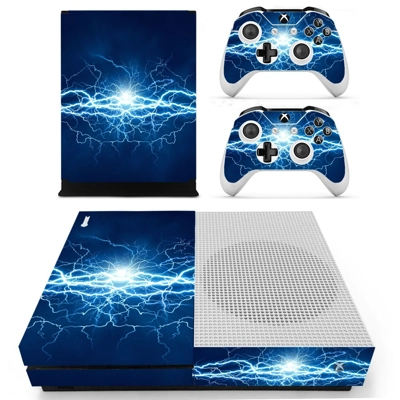 Electric Lightning decal skin for Xbox one S Console and 2.. Electric Lightning decal skin for Xbox one S Console and 2..
