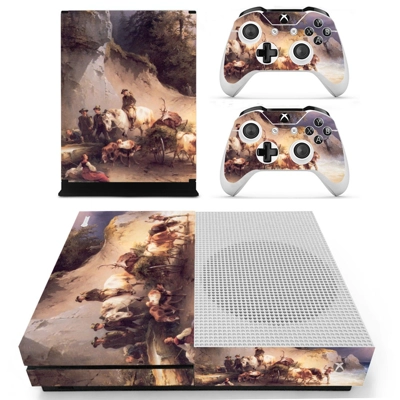 Famous oil painting decal skin for Xbox one S Console and .. Famous oil painting decal skin for Xbox one S Console and ..