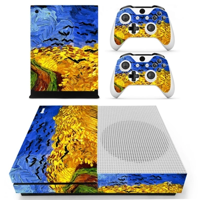 Van gogh museum Painting decal skin for Xbox one S Console.. Van gogh museum Painting decal skin for Xbox one S Console..