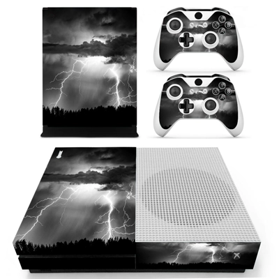 Lightning cloudy sky decal skin for Xbox one S Console and.. Lightning cloudy sky decal skin for Xbox one S Console and..