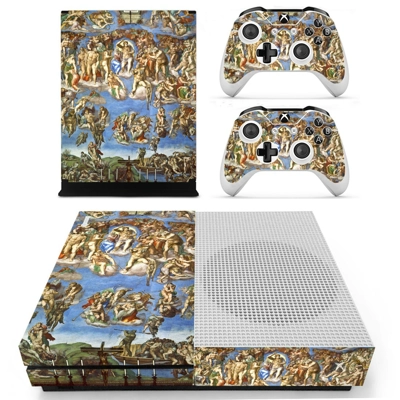 Sistine Chapel painting decal skin for Xbox one S Console .. Sistine Chapel painting decal skin for Xbox one S Console ..