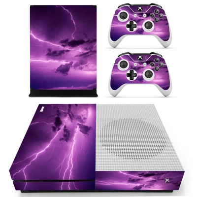Lightning sky decal skin for Xbox one S Console and 2 Cont.. Lightning sky decal skin for Xbox one S Console and 2 Cont..