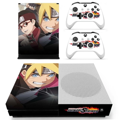 Naruto to Boruto Shinobi Striker decal skin for Xbox one S.. Naruto to Boruto Shinobi Striker decal skin for Xbox one S..