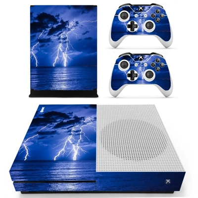 Lightning sky decal skin for Xbox one S Console and 2 Cont.. Lightning sky decal skin for Xbox one S Console and 2 Cont..