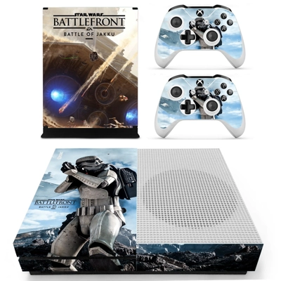 Star Wars Battlefront Battle Of Jakku decal skin for Xbox one S Console and 2 Controllers