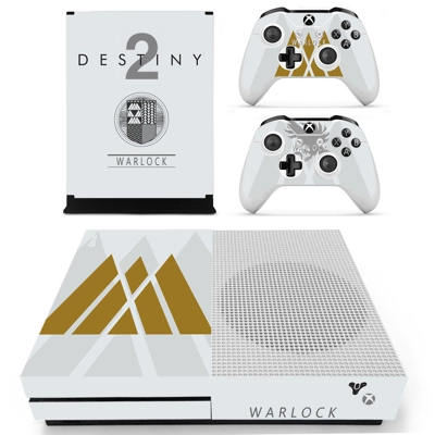 Destiny 2 Warlock Crest decal skin for Xbox one S Console and 2 Controllers