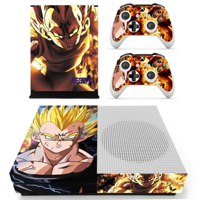 Dragon Ball Z decal skin for Xbox one S Console and 2 Cont.. Dragon Ball Z decal skin for Xbox one S Console and 2 Cont..