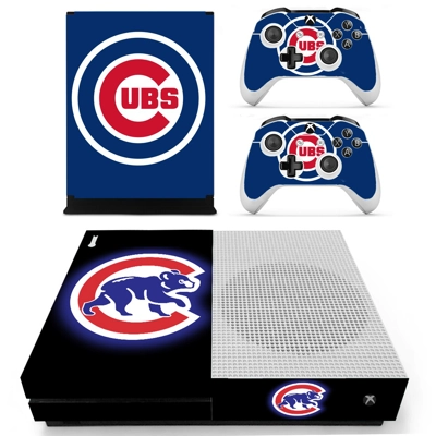 Chicago Cubs decal skin for Xbox one S Console and 2 Contr.. Chicago Cubs decal skin for Xbox one S Console and 2 Contr..