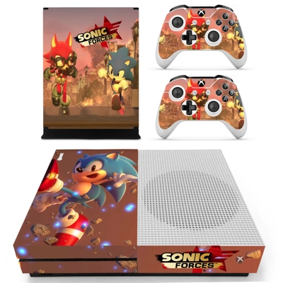 Sonic Forces decal skin for Xbox one S Console and 2 Contr.. Sonic Forces decal skin for Xbox one S Console and 2 Contr..