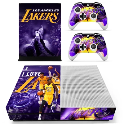 Los Angeles Lakers decal skin for Xbox one S Console and 2.. Los Angeles Lakers decal skin for Xbox one S Console and 2..