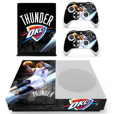Oklahoma City Thunder decal skin for Xbox one S Console an.. Oklahoma City Thunder decal skin for Xbox one S Console an..