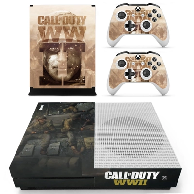 Call of Duty WW2 decal skin for Xbox one S Console and 2 C.. Call of Duty WW2 decal skin for Xbox one S Console and 2 C..