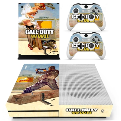 Call of Duty WW2 decal skin for Xbox one S Console and 2 C.. Call of Duty WW2 decal skin for Xbox one S Console and 2 C..