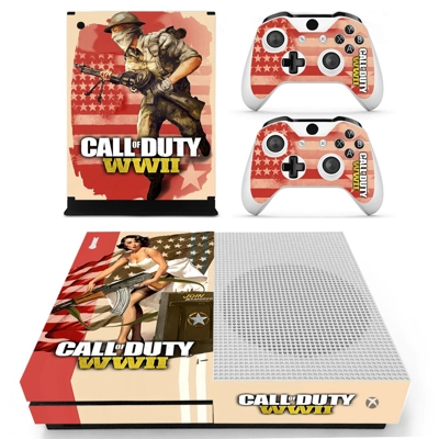 Call of Duty WW2 decal skin for Xbox one S Console and 2 C.. Call of Duty WW2 decal skin for Xbox one S Console and 2 C..