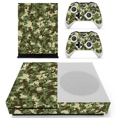 Military Camouflage decal skin for Xbox one S Console and .. Military Camouflage decal skin for Xbox one S Console and ..