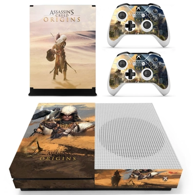 Assassin's Creed Origins decal skin for Xbox one S Console.. Assassin's Creed Origins decal skin for Xbox one S Console..