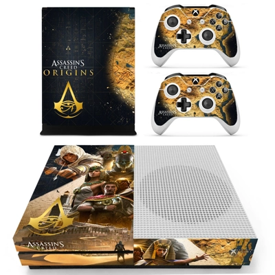 Assassin's Creed Origins decal skin for Xbox one S Console.. Assassin's Creed Origins decal skin for Xbox one S Console..
