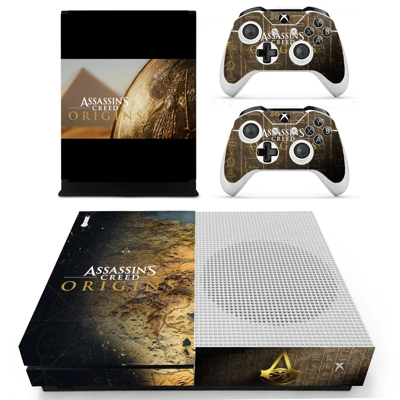 Assassin's Creed Origins decal skin for Xbox one S Console.. Assassin's Creed Origins decal skin for Xbox one S Console..
