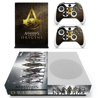 Assassin's Creed Origins decal skin for Xbox one S Console.. Assassin's Creed Origins decal skin for Xbox one S Console..