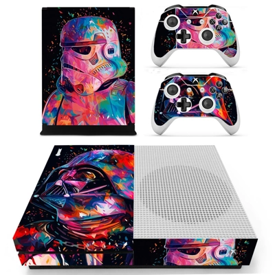 Star Wars decal skin for Xbox one S Console and 2 Controll.. Star Wars decal skin for Xbox one S Console and 2 Controll..