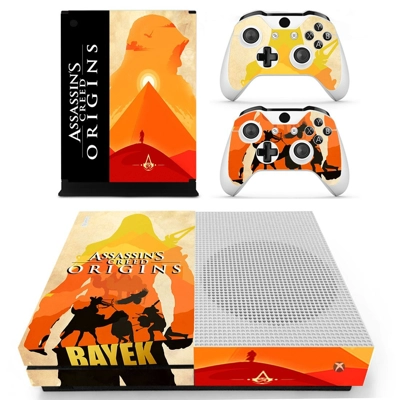 Assassin's Creed Origins decal skin for Xbox one S Console.. Assassin's Creed Origins decal skin for Xbox one S Console..