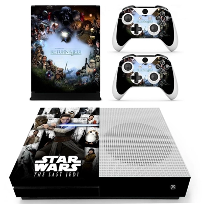 Star Wars The Last Jedi decal skin for Xbox one S Console and 2 Controllers