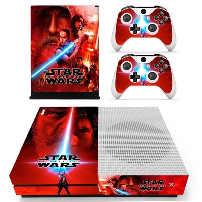 Star Wars The Last Jedi decal skin for Xbox one S Console .. Star Wars The Last Jedi decal skin for Xbox one S Console ..