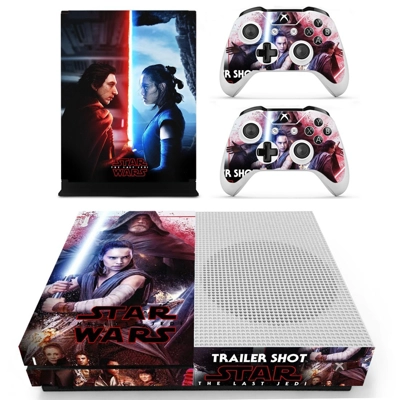Star Wars The Last Jedi decal skin for Xbox one S Console .. Star Wars The Last Jedi decal skin for Xbox one S Console ..