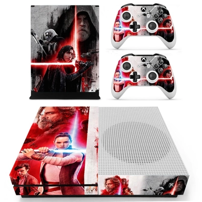 Star Wars The Last Jedi decal skin for Xbox one S Console .. Star Wars The Last Jedi decal skin for Xbox one S Console ..