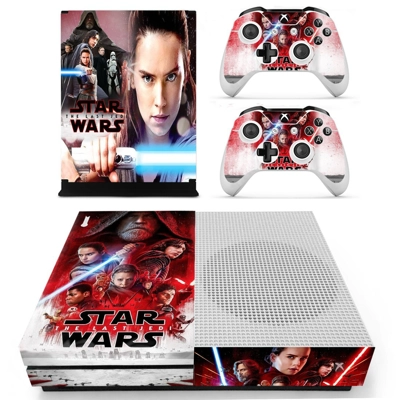 Star Wars The Last Jedi decal skin for Xbox one S Console .. Star Wars The Last Jedi decal skin for Xbox one S Console ..