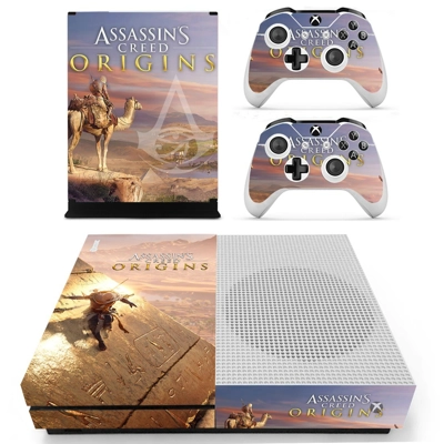 Assassin's Creed Origins decal skin for Xbox one S Console.. Assassin's Creed Origins decal skin for Xbox one S Console..