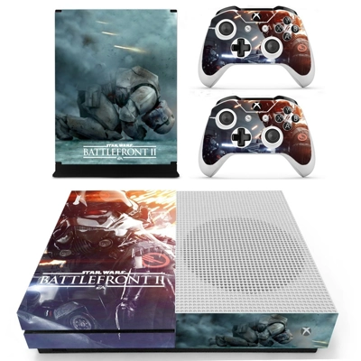 Star Wars Battlefront 2 decal skin for Xbox one S Console and 2 Controllers