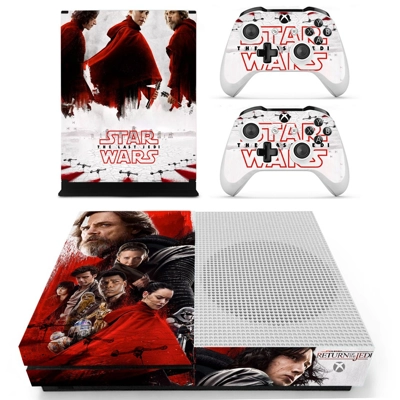 Star Wars The Last Jedi decal skin for Xbox one S Console .. Star Wars The Last Jedi decal skin for Xbox one S Console ..
